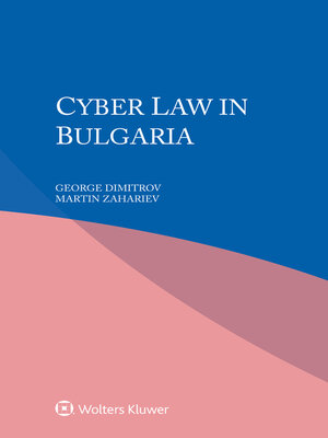 cover image of Cyber Law in Bulgaria